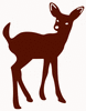 deer fawn clip art