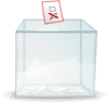 election poll box clip art
