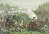 Battle battle of Opequan of Winchester 1864 clip art