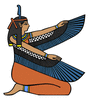 egypt history Maat Egyptian goddess clip art