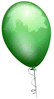 balloon-green-aj clip art