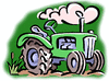 agriculture tractor01 clip art
