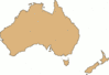 Continent Blank Australia large clip art