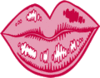 Pink Lips clip art