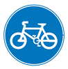 Street Road Sign cycles clip art