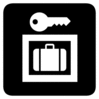baggage lockers inv clip art