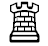 chess piece white rook clip art