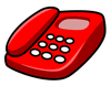 red telephone clip art