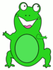 happy frog clip art