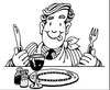 ready to dine clip art