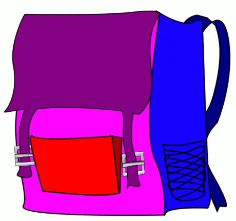 backpack basic bright
