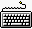 small keyboard clip art