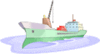 boat Cargo Ship 08 clip art
